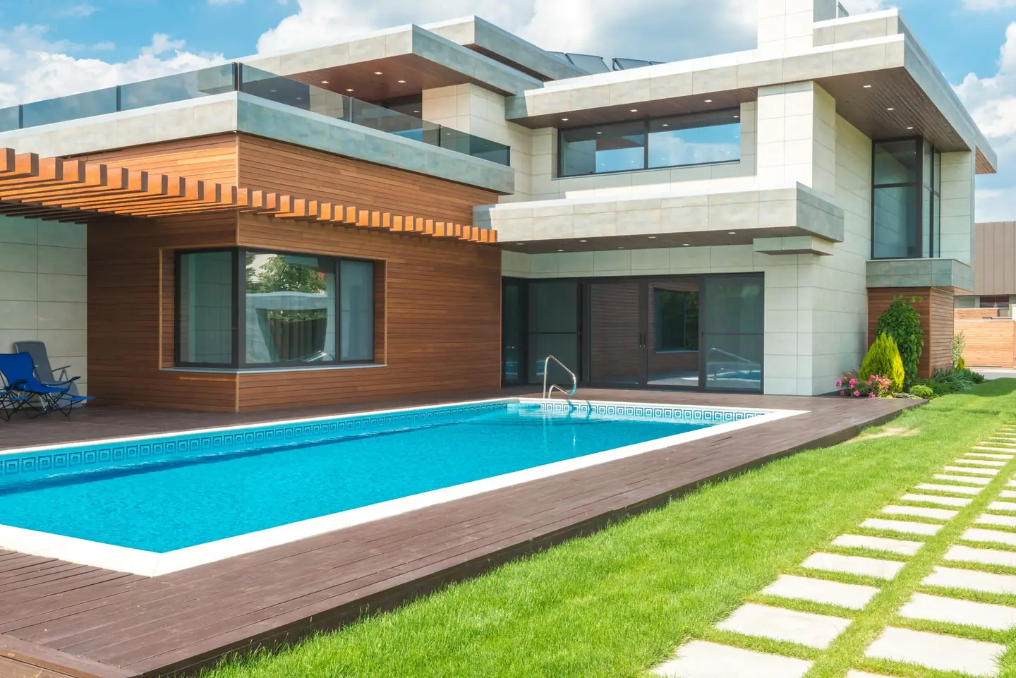 Swimming pool built in Gosford, NSW
